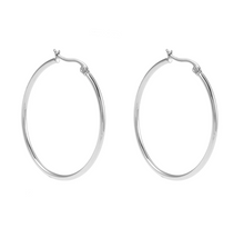 Load image into Gallery viewer, Hackney Nine, Bianca Hoops Size 5 Earrings.(S)