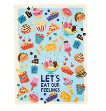 Load image into Gallery viewer, Dish Towel, Let’s Eat our Feelings