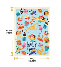 Load image into Gallery viewer, Dish Towel, Let’s Eat our Feelings