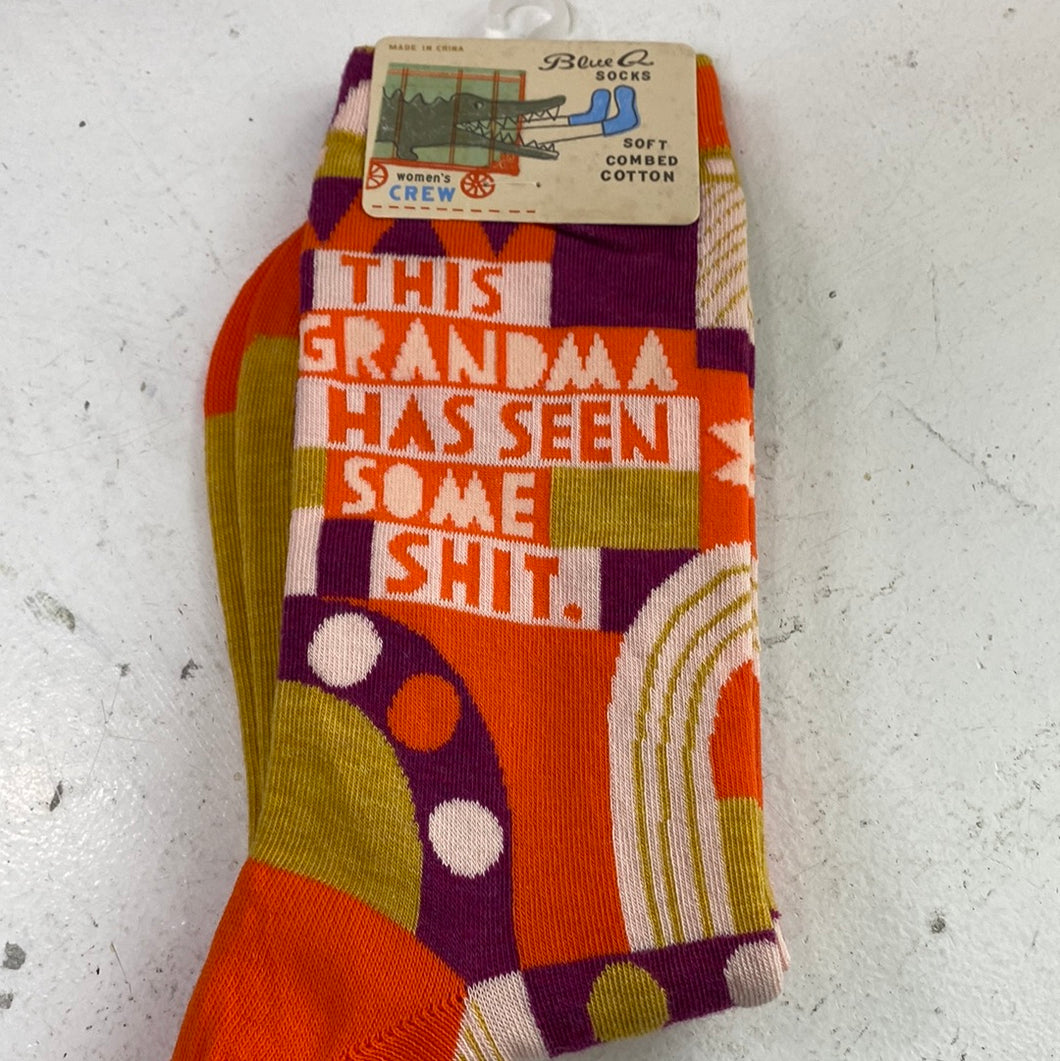 Ladies’ Crew Socks, This Grandma Has Seen Some Shit