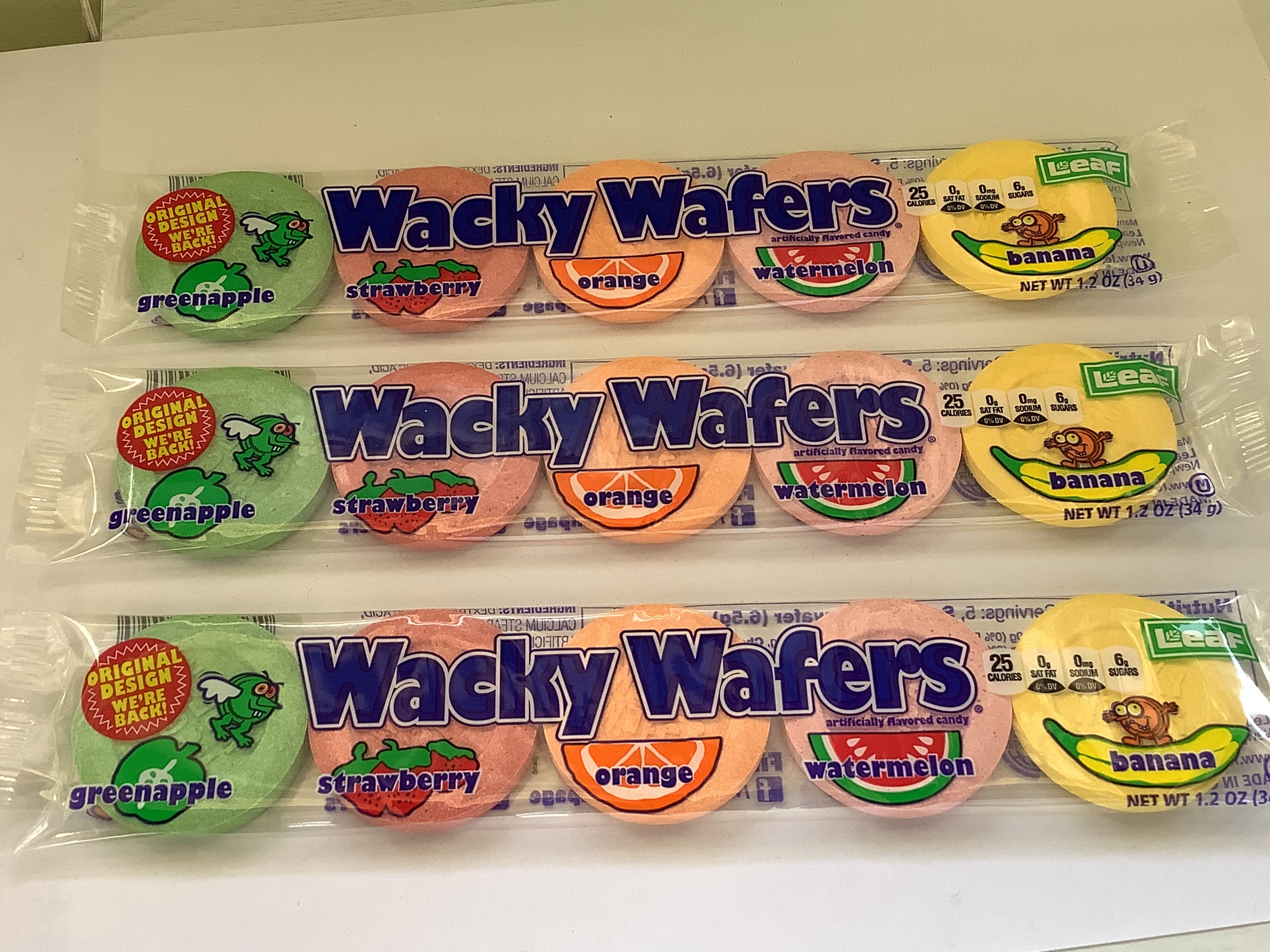 Wacky wafers online