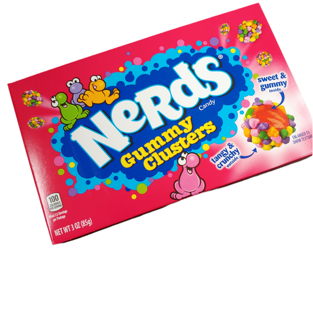 Theatre Box, Nerds, Gummy Clusters