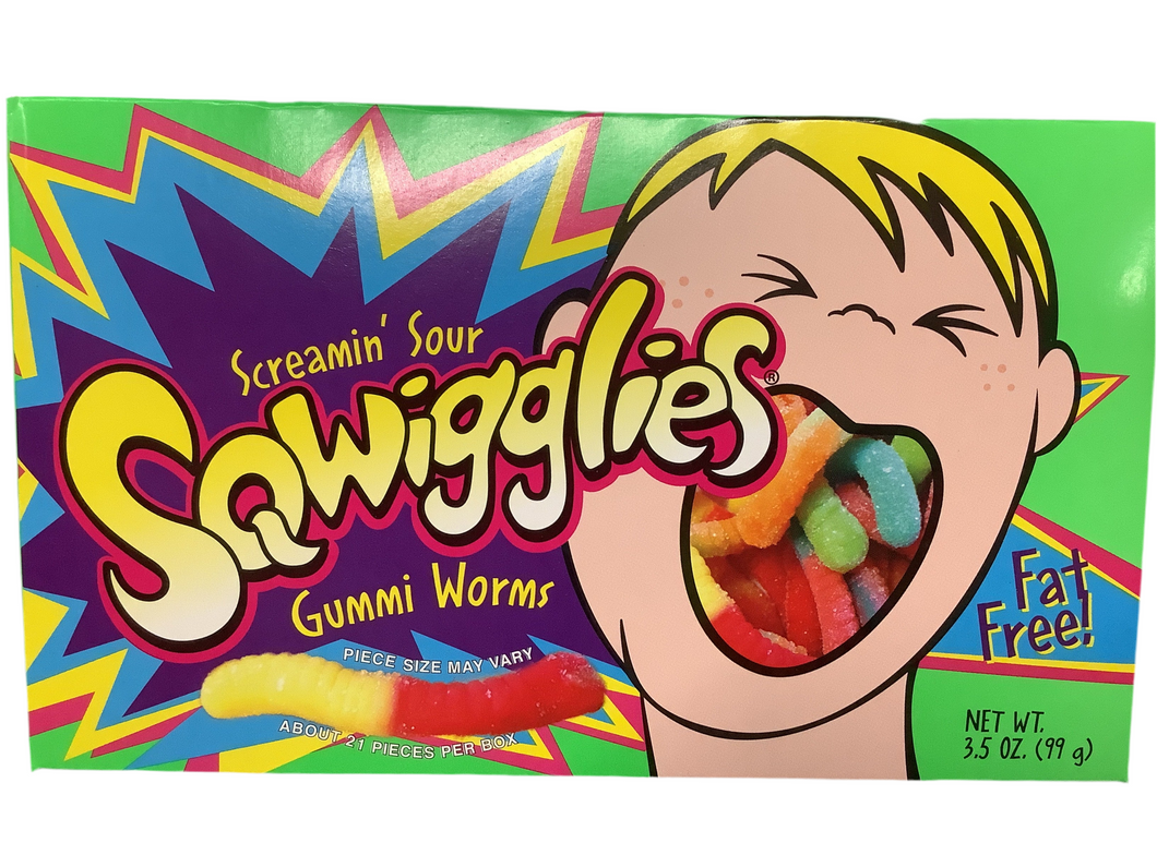 Theatre Box, Screamin’ Sour, Sqwigglies