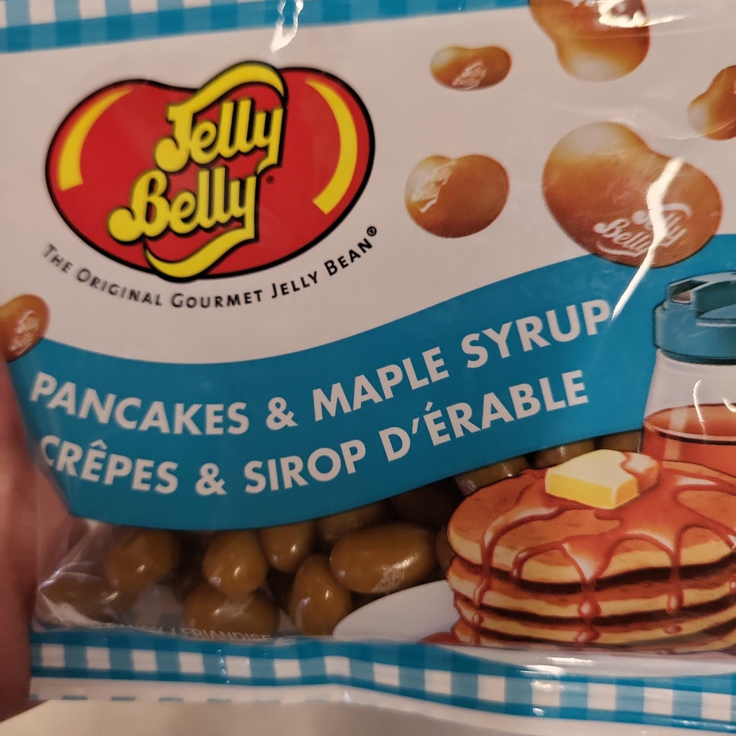 Jelly belly, Pancakes and Maple syrup