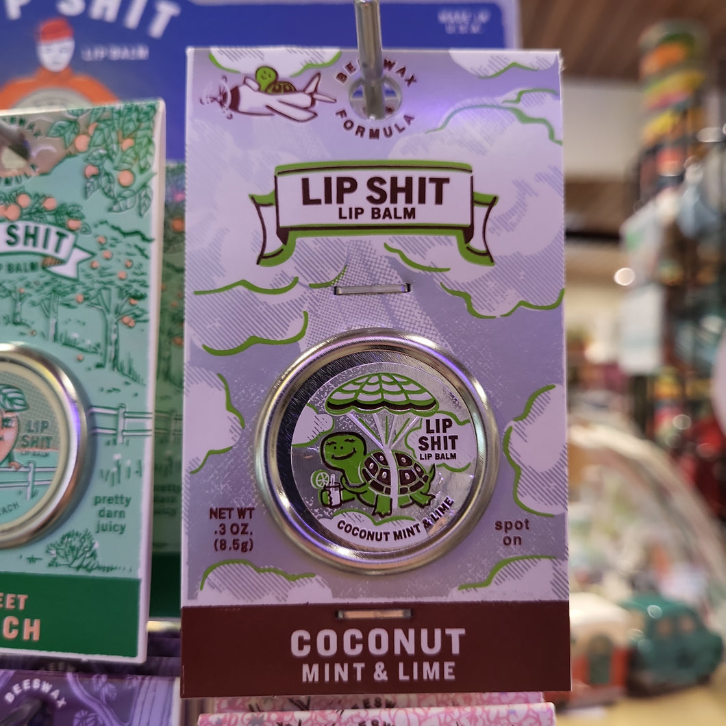 Lip Shit, Coconut, Mint and lime
