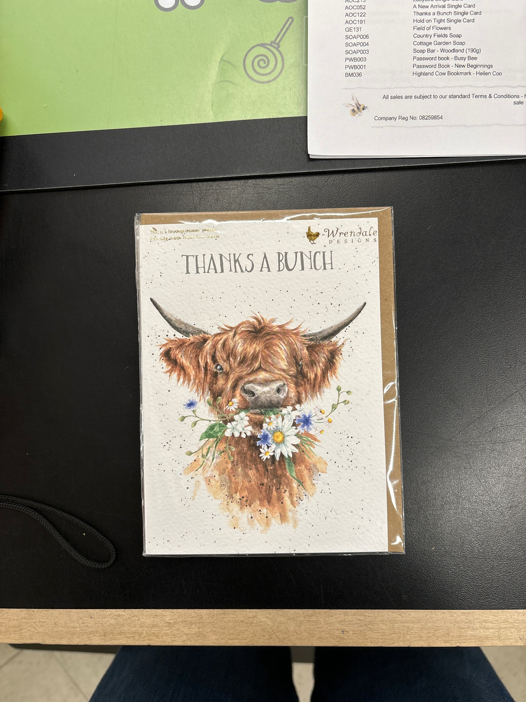Wrendale Card, Thanks a bunch