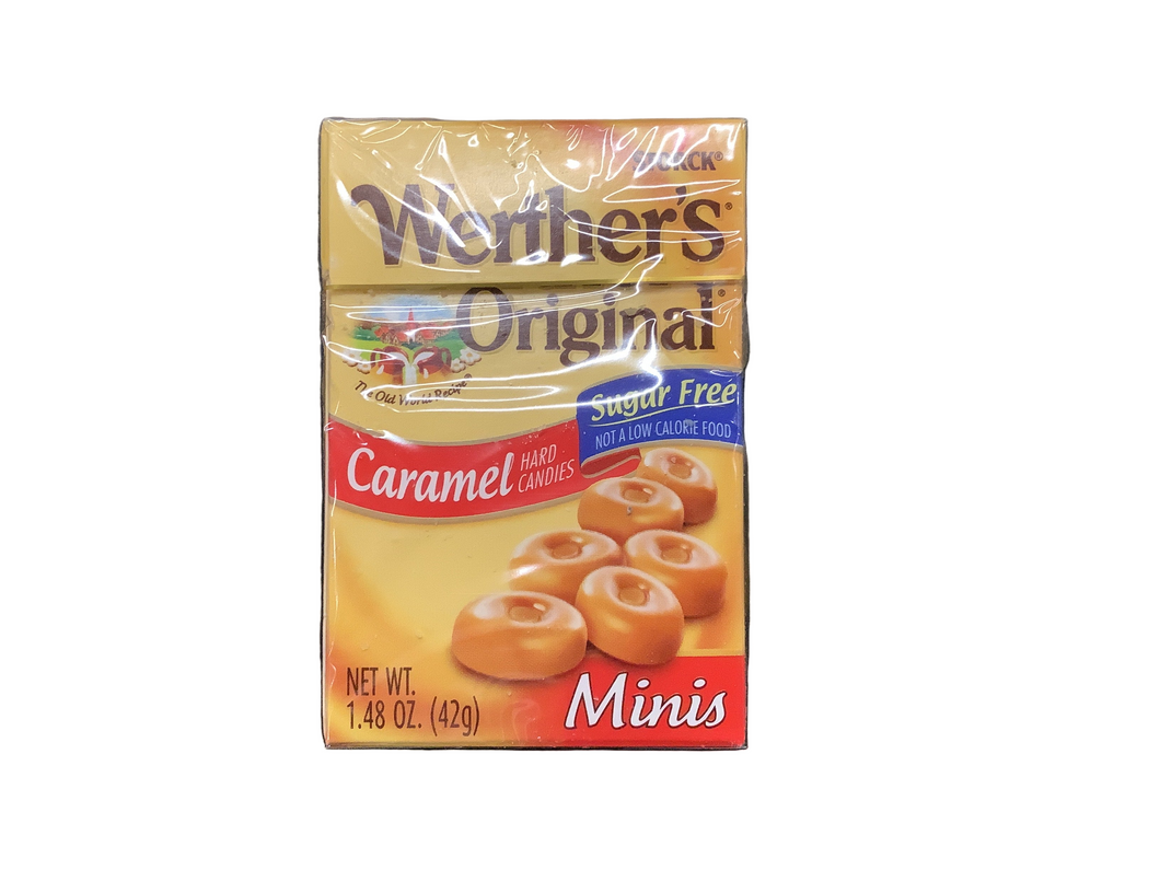 Sugar Free, Werther’s Original, Mini Caramels
