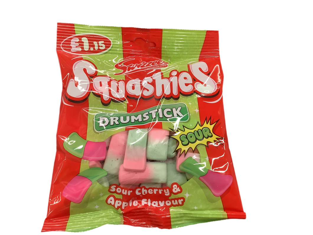 Hanging Bag, Swizzles, Squashies, Sour Cherry & Apple