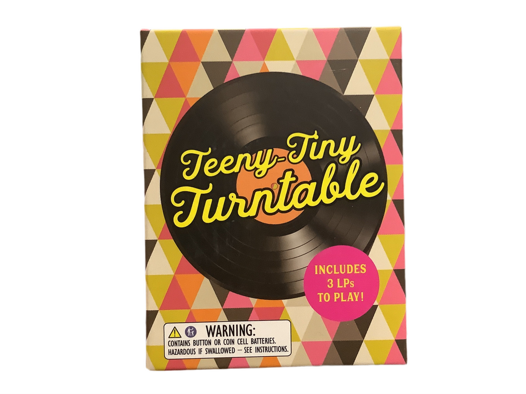 Teeny-Tiny Turntable