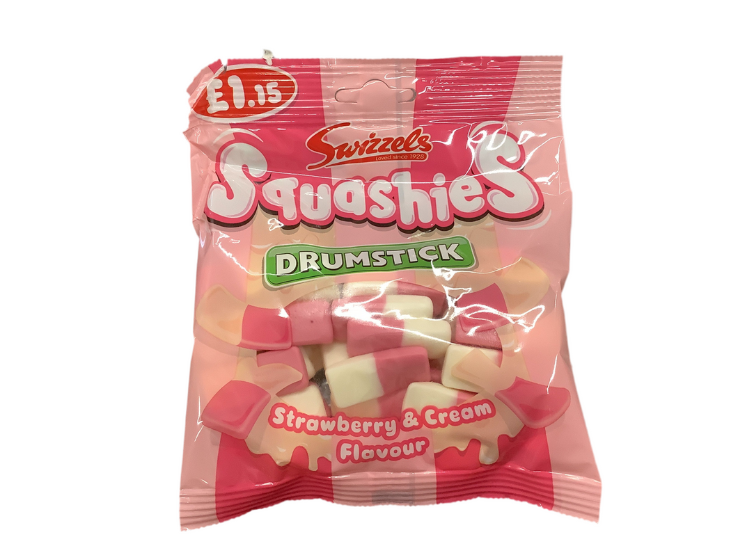 Hanging Bag, Swizzles, Squashies, Strawberry and cream