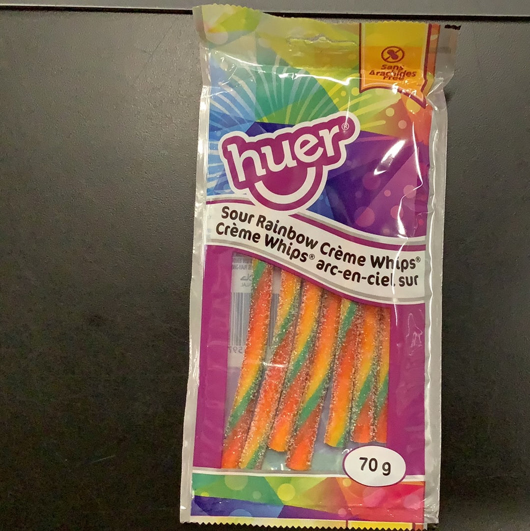 Huer, Sour Rainbow Creme Whips