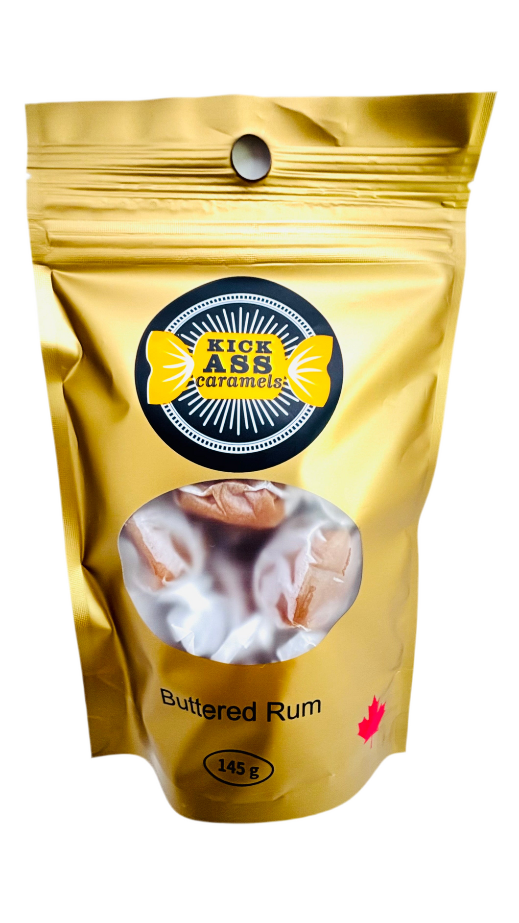 Kick Ass caramels, Buttered Rum