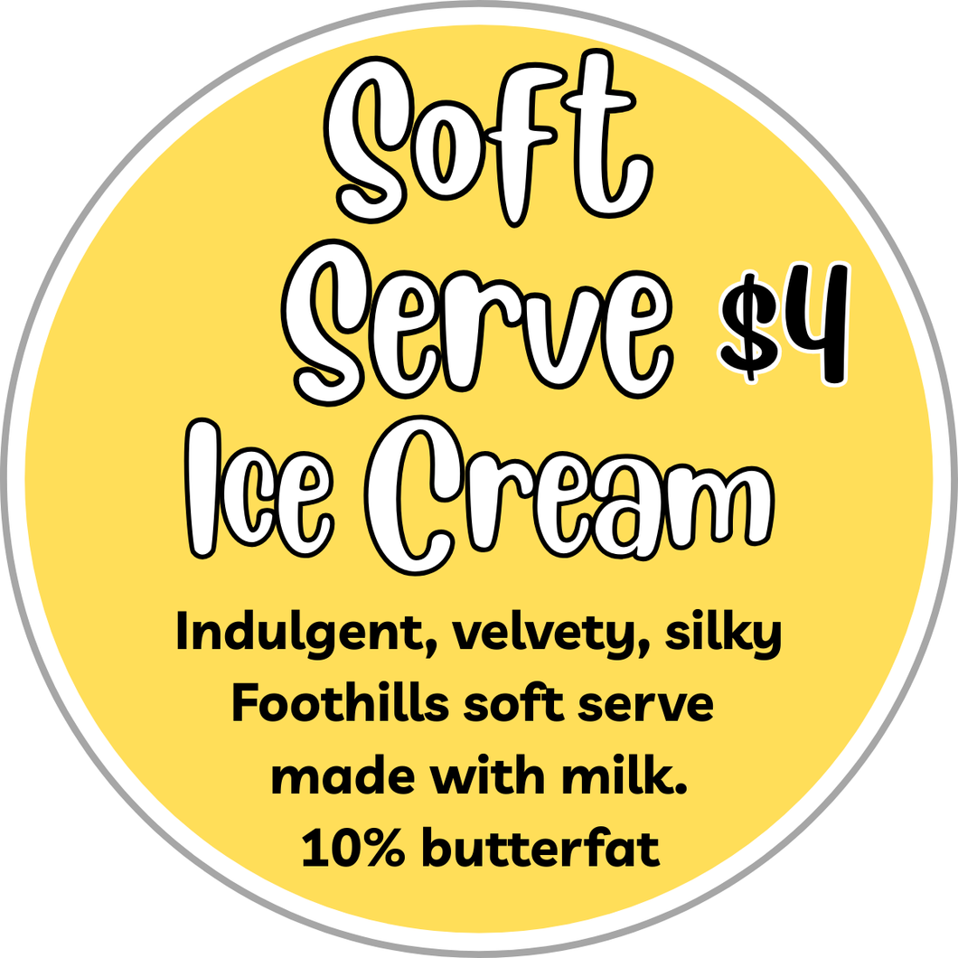 Ice Cream, Soft Serve