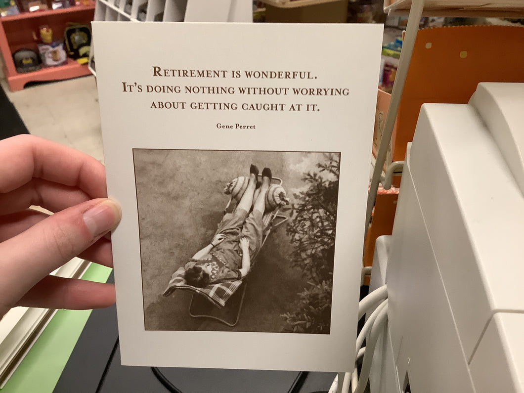Retirement is Wonderful