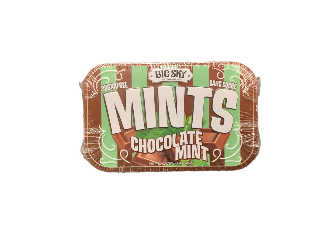 Sugar Free, Big Sky, Chocolate mint