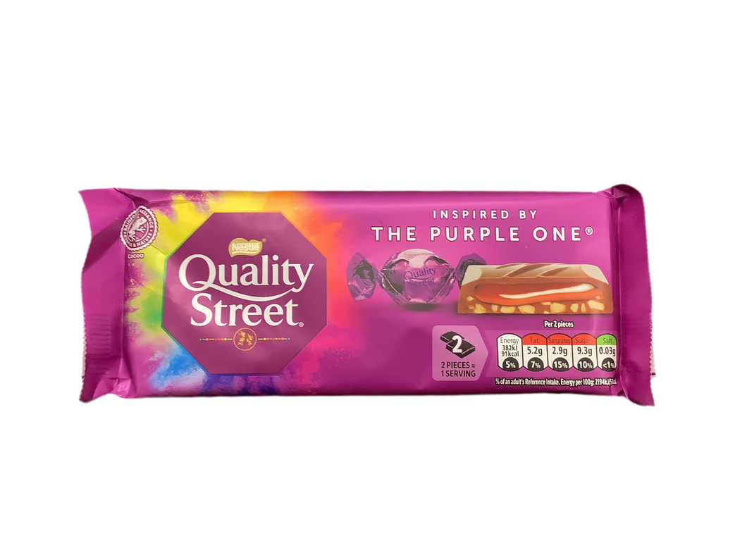 Chocolate bar, Quality Street, The Purple One