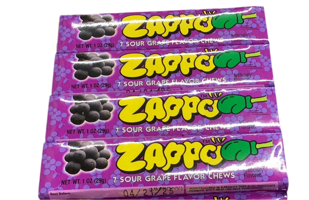 Zappo, Grape Chews