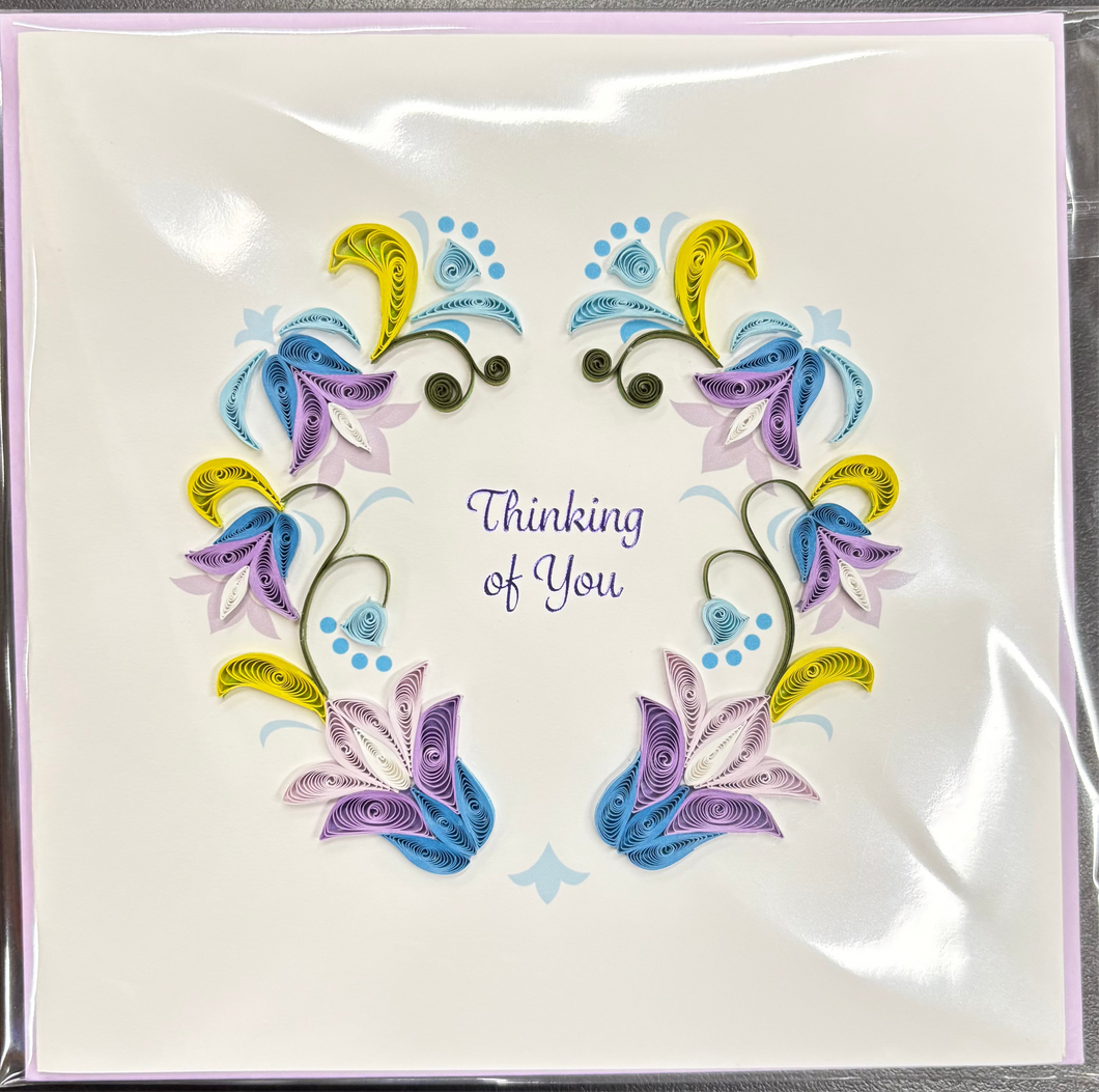 Quilling Card, Thinking of You