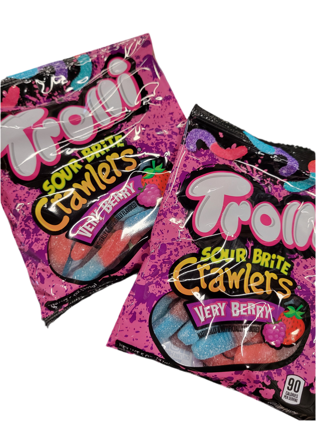 Hanging Bag, Trolli, Sour Brite Crawlers