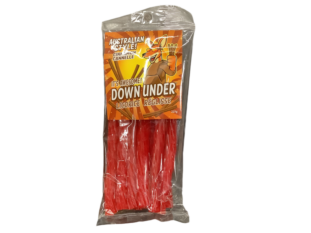Down Under, Australian Style Liquorice, Cinnamon
