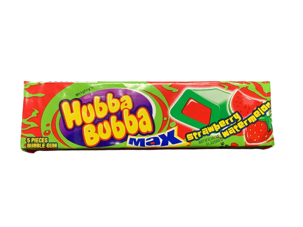 Gum, Hubba Bubba, Strawberry Watermelon