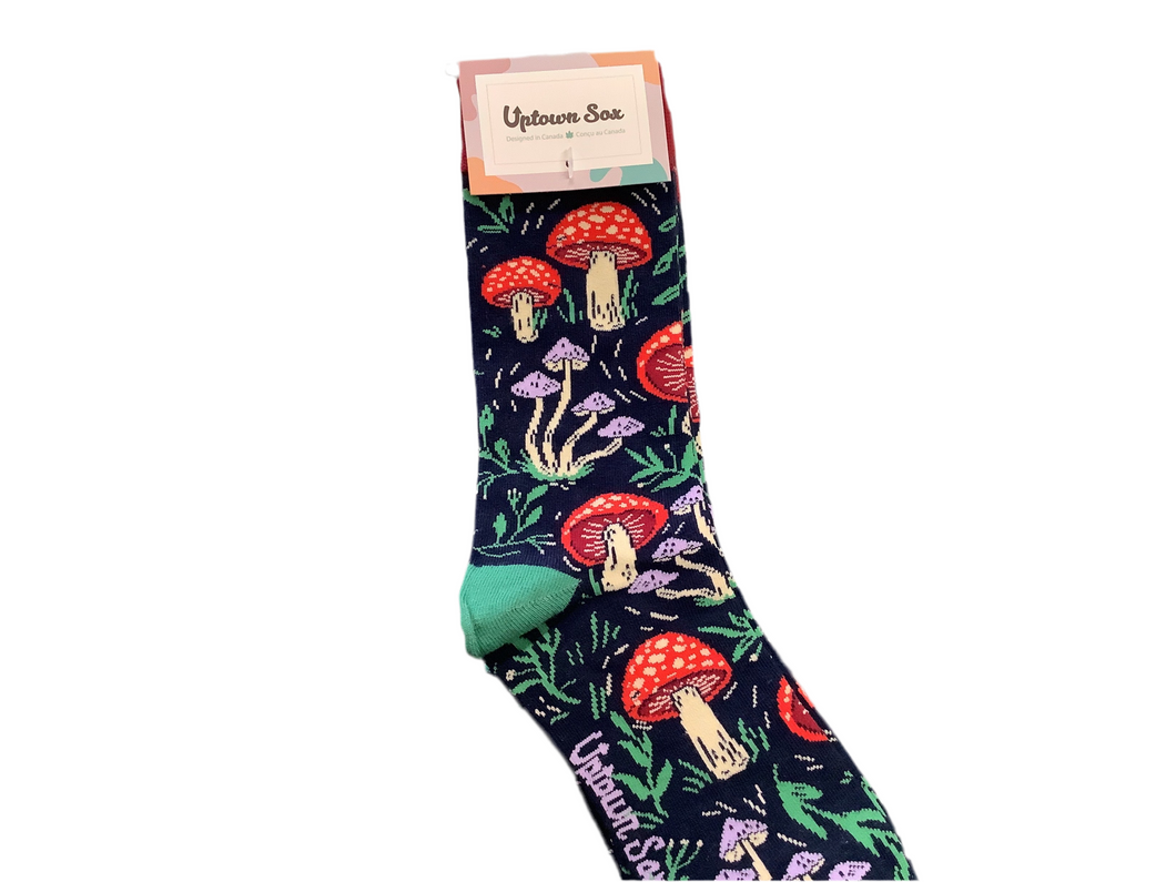 Ladies Socks, Mushroom Magic