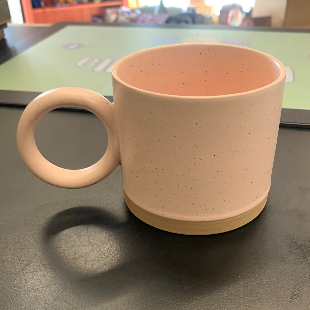 Mug, Round Handle, Pink