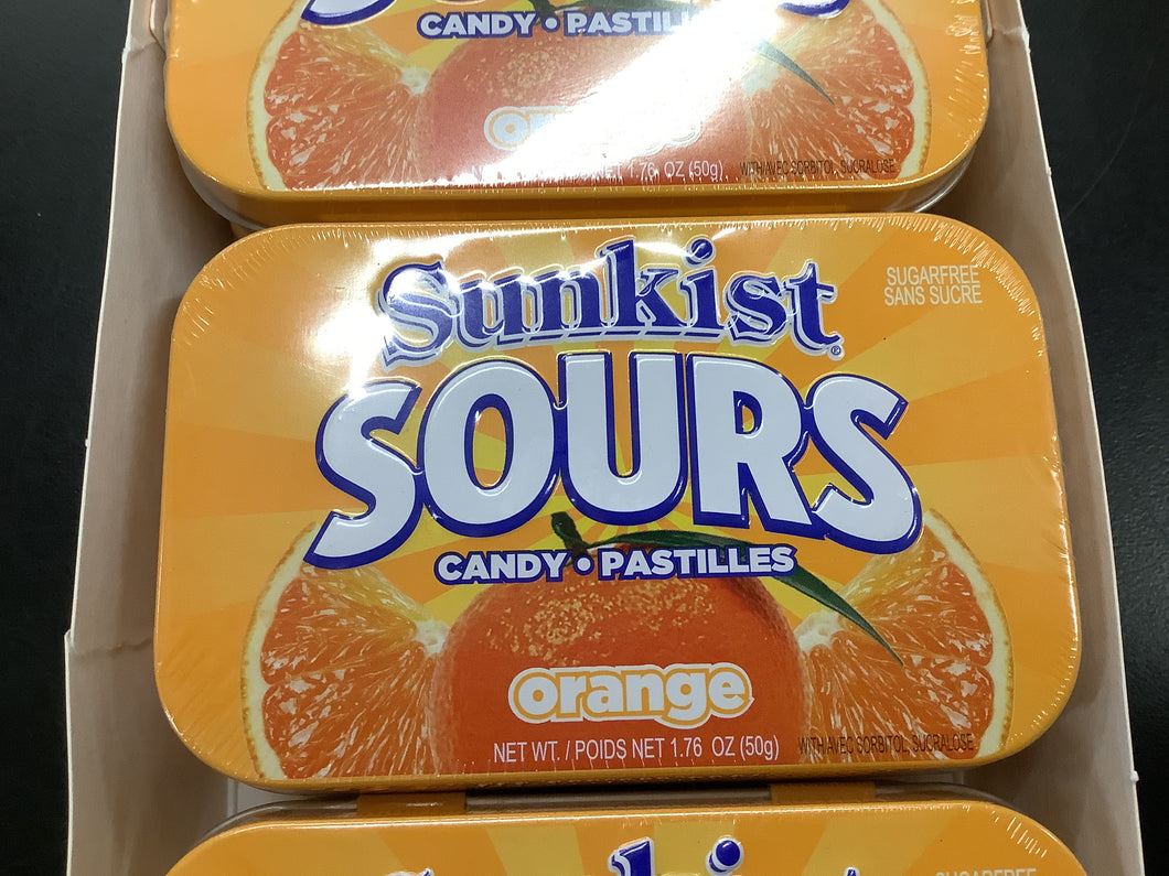 Sugar Free, Sunkist Sours, Orange