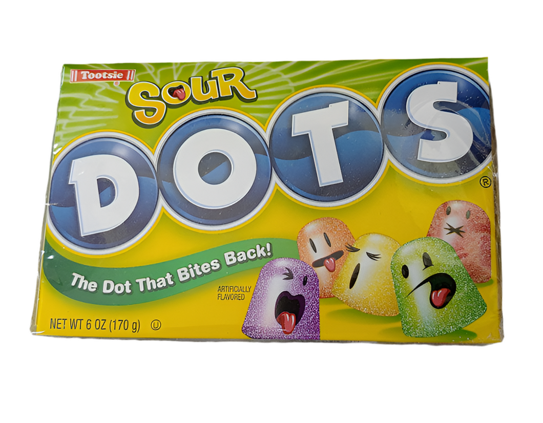 Theatre Box, Tootsie, Dots, Sour