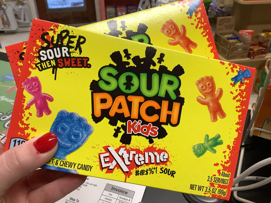 Theatre box, Sour patch kids extreme