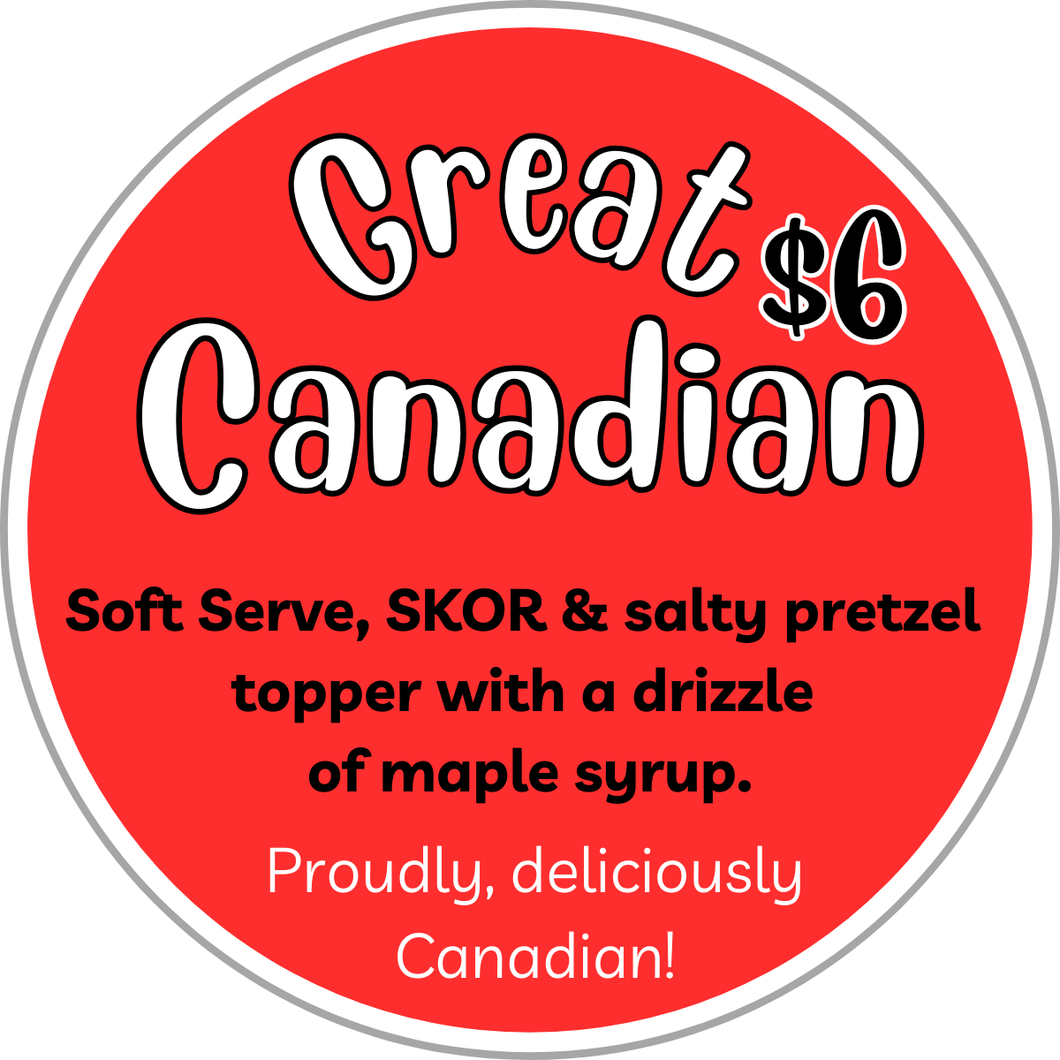 Ice Cream Sundae, Great Canadian