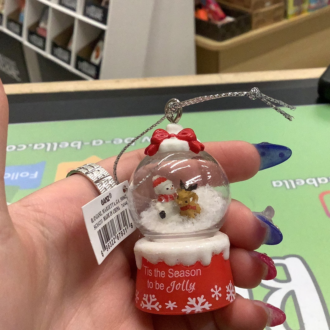 Snow Globe Ornament, ‘Tis the season