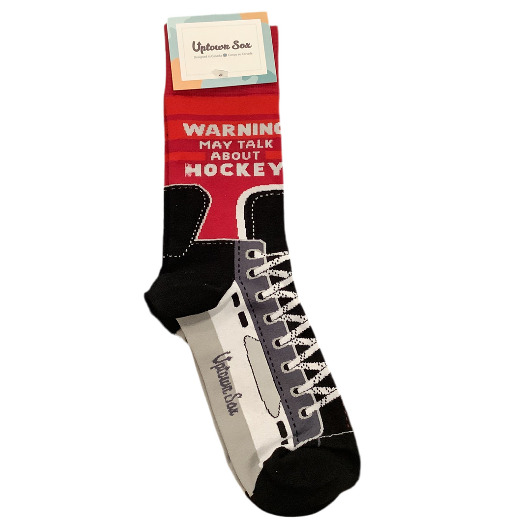 Mens Socks, Warning May talk about hockey