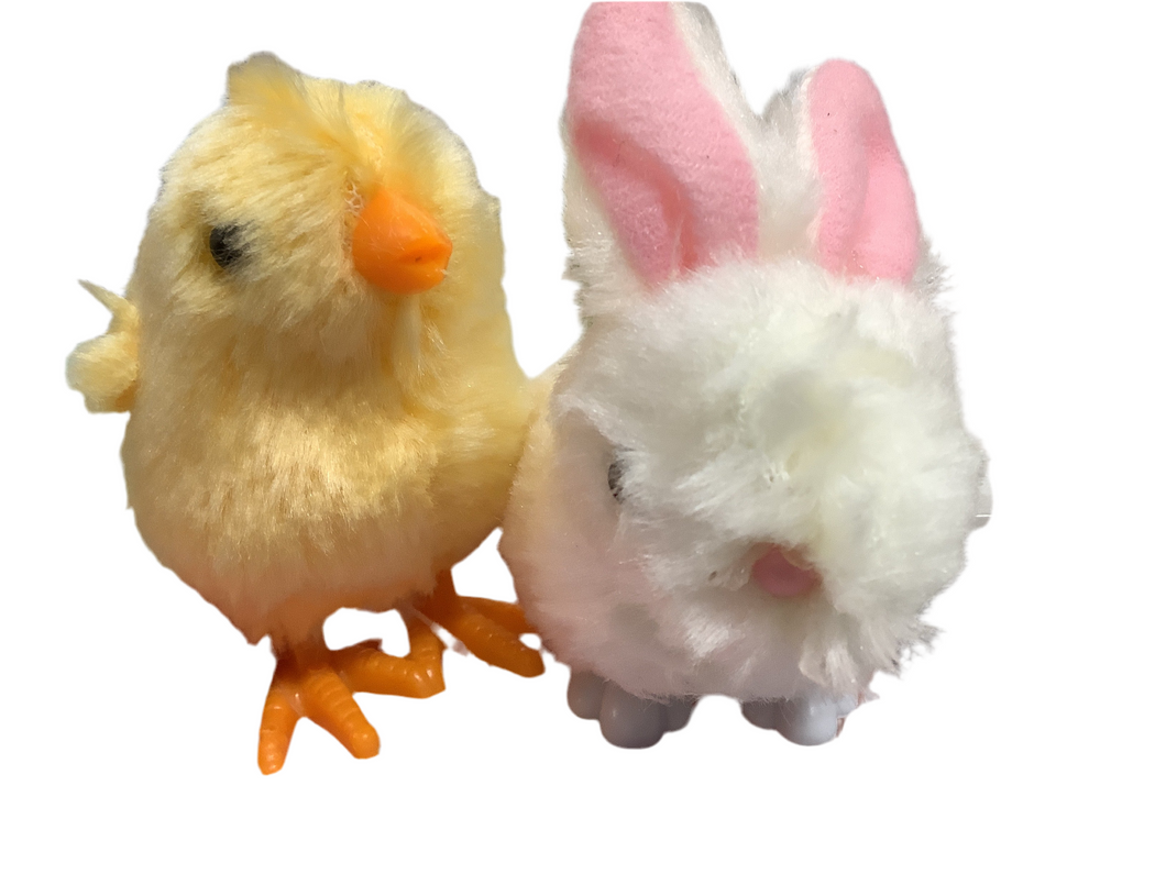 Fuzzy Wind up Bunny/Chick