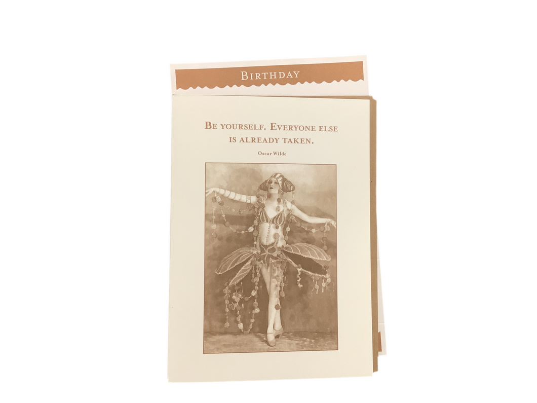 Greeting card, Be yourself