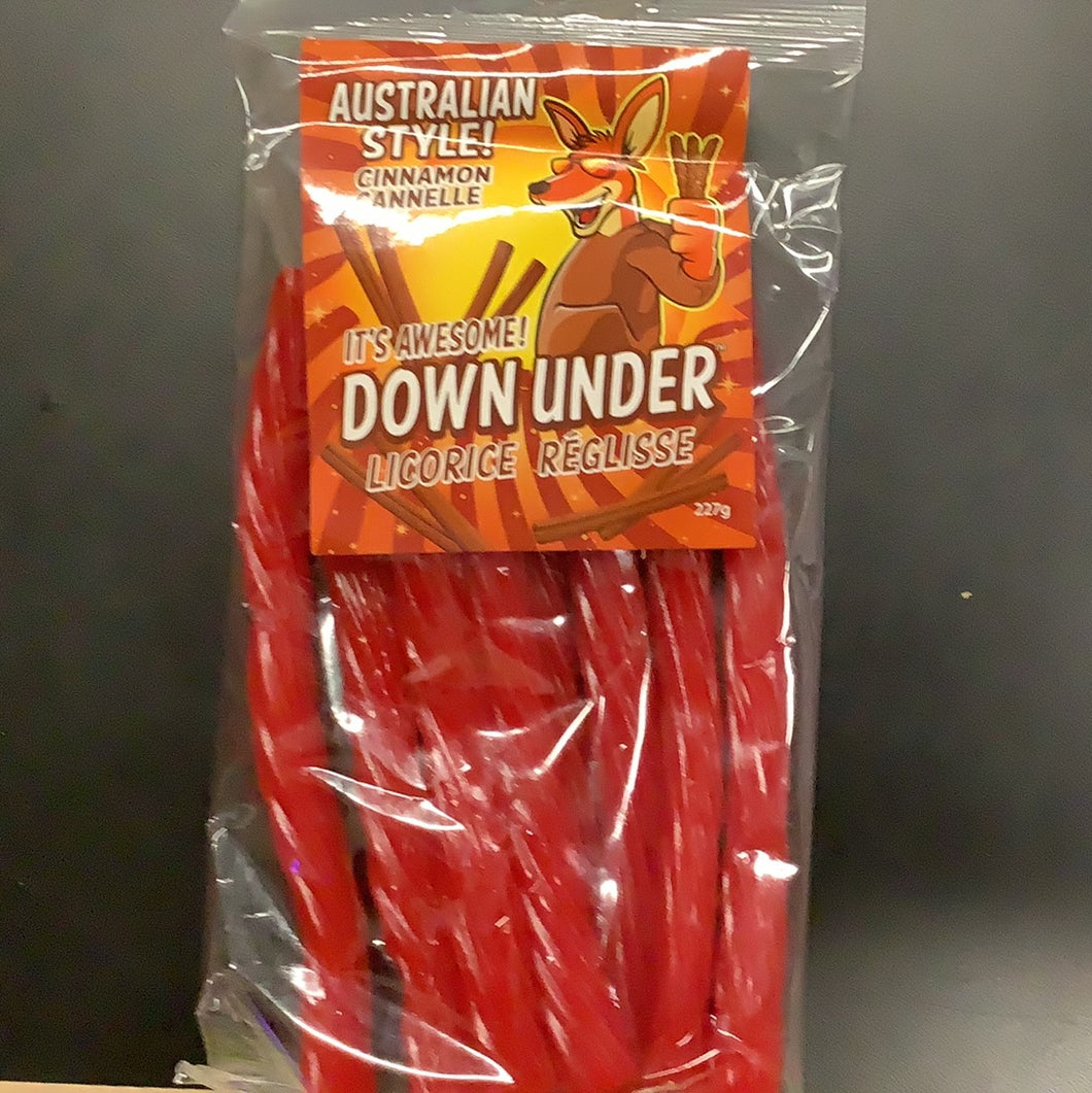 Down Under, Australian Style Liquorice, Cinnamon