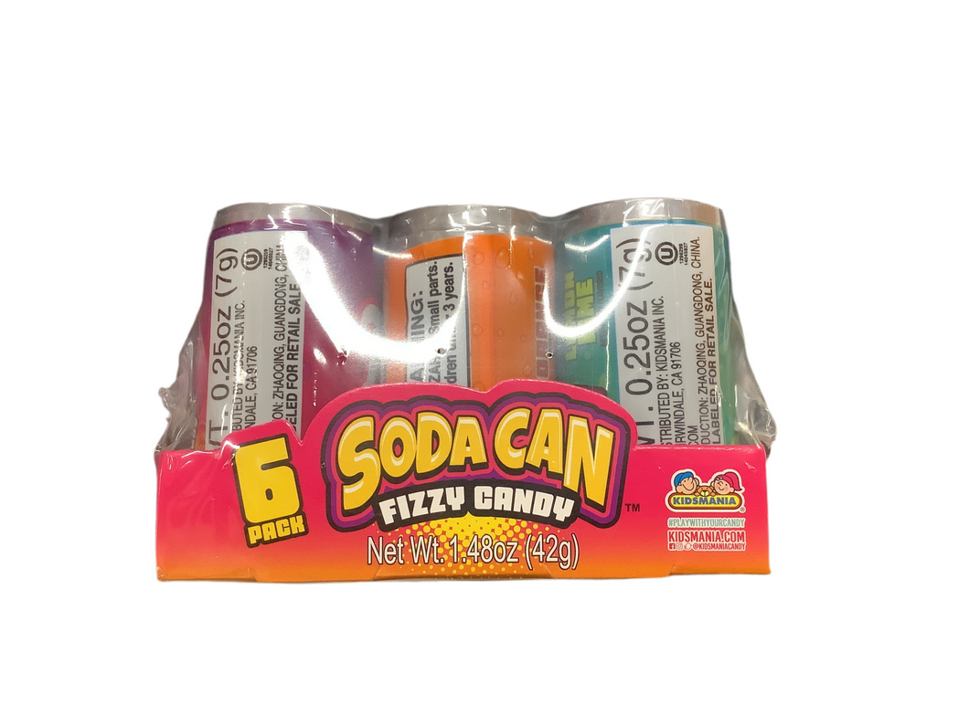 Soda Can, Fizzy Candy