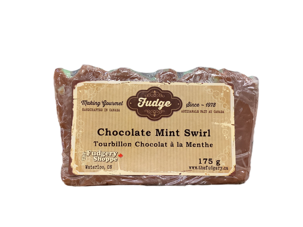Fudge, Chocolate Mint Swirl