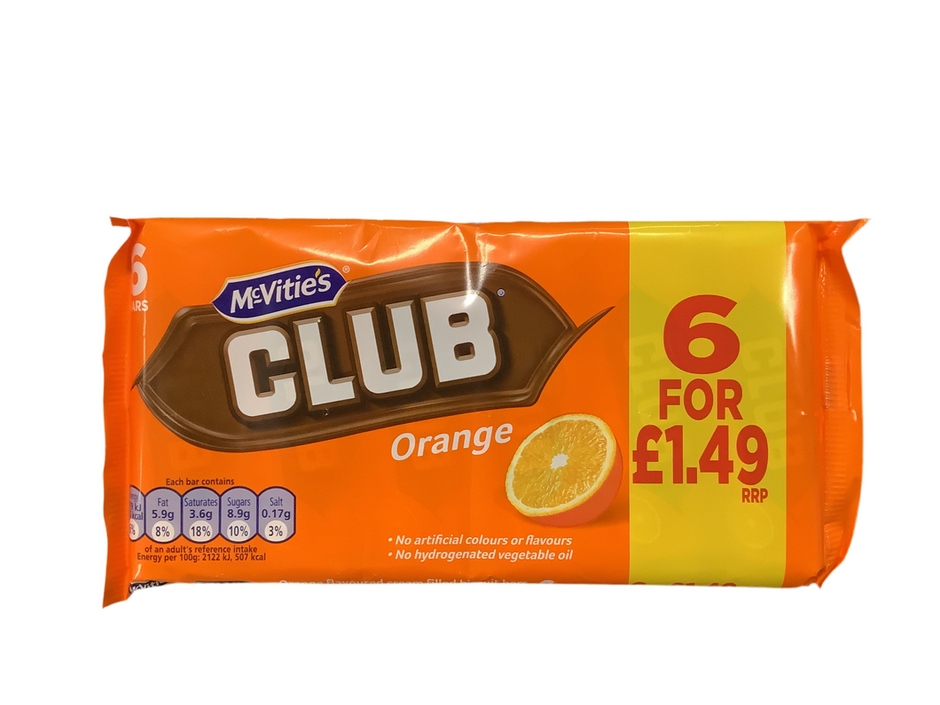 McVities, Club, Orange