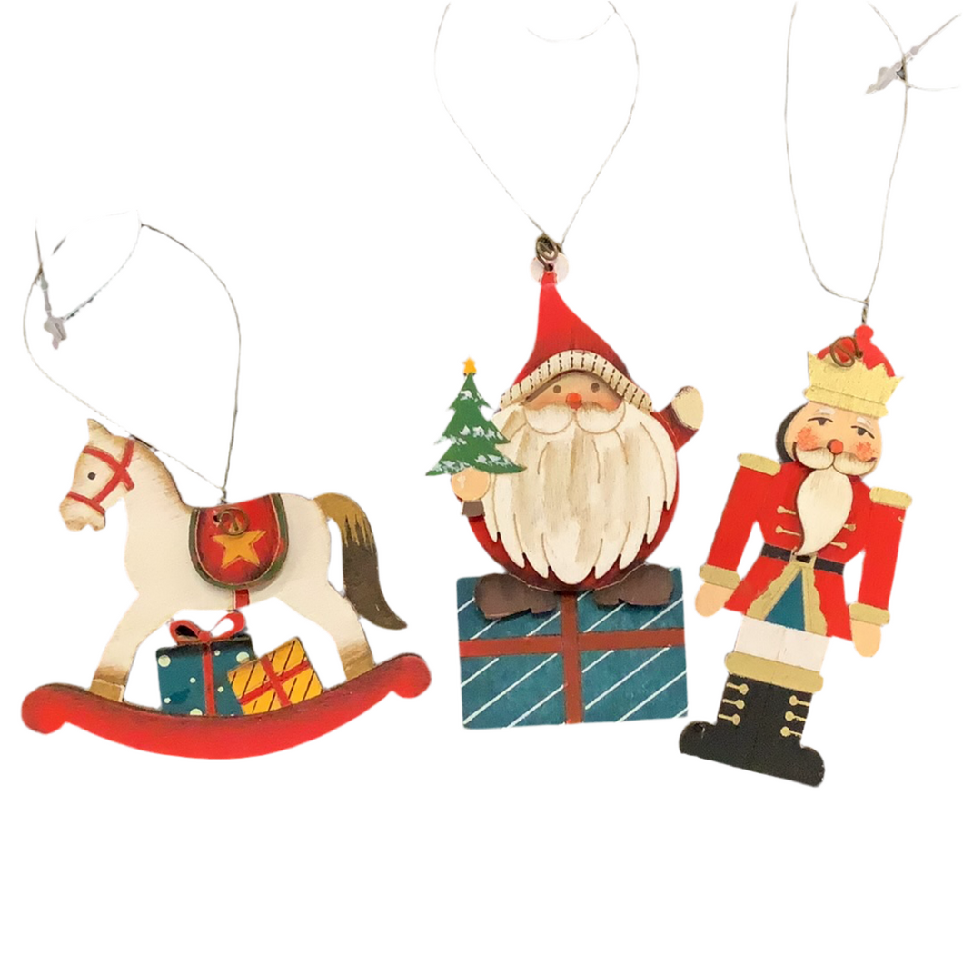 Christmas Ornament, Nutcracker Pieces