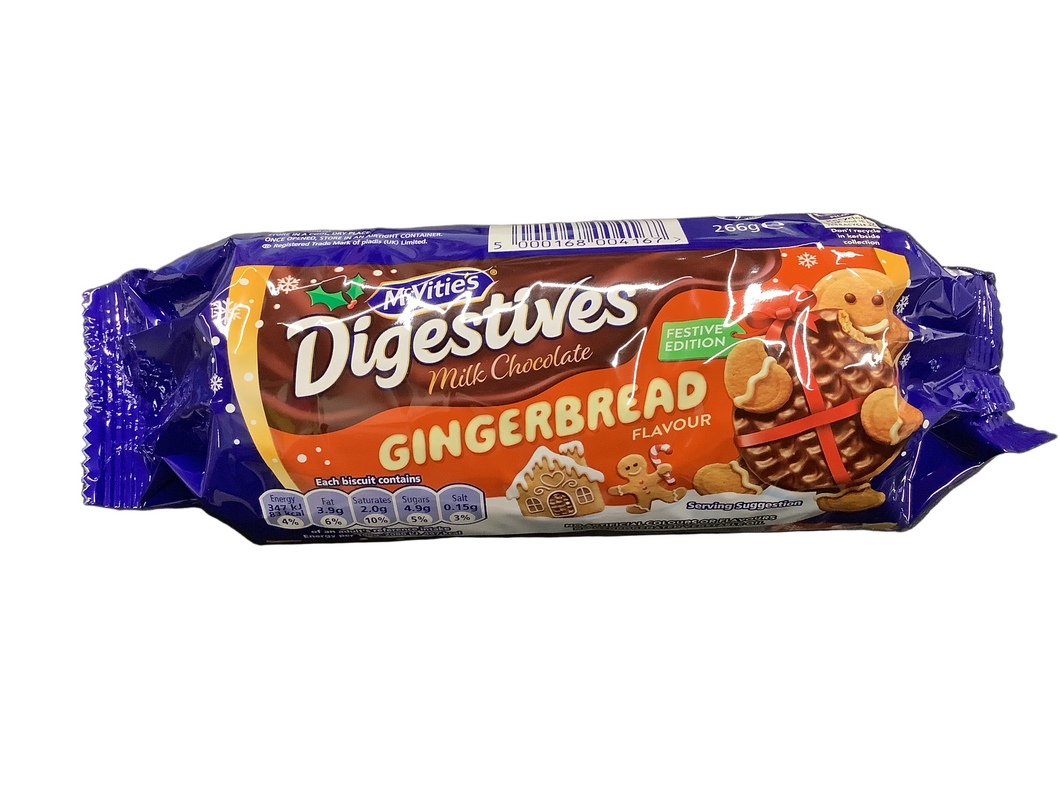 McVitie’s, Milk Chocolate Digestive Gingerbread