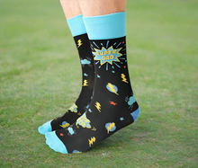 Load image into Gallery viewer, Mens Socks, Super Dad
