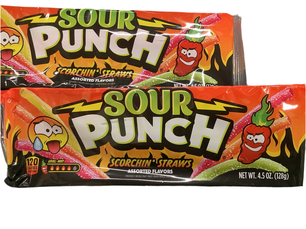 Sour Punch, Scorchin’ Straws