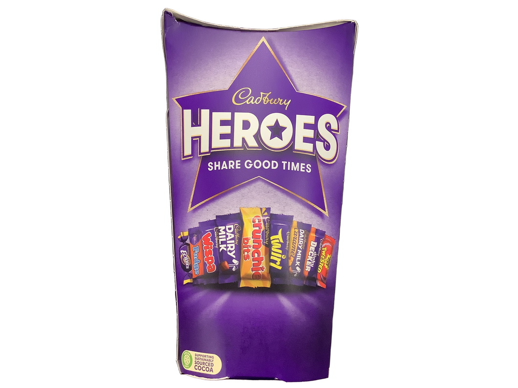 Gift box, Cadbury, Heroes