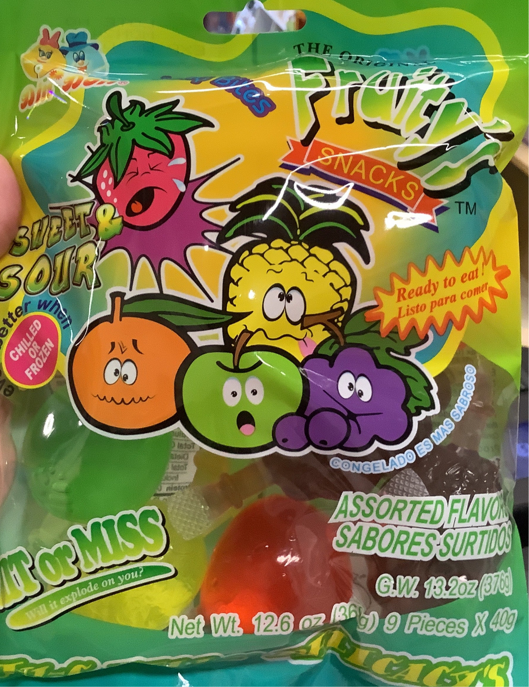 Ju-C Jelly Delicacy’s, Fruity’s, Assorted Sweet& Sour