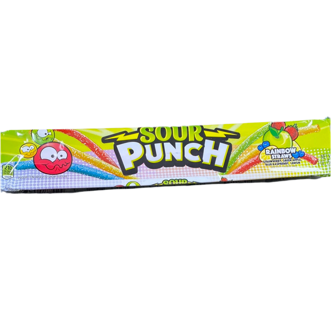 Sour Punch, Rainbow Straws