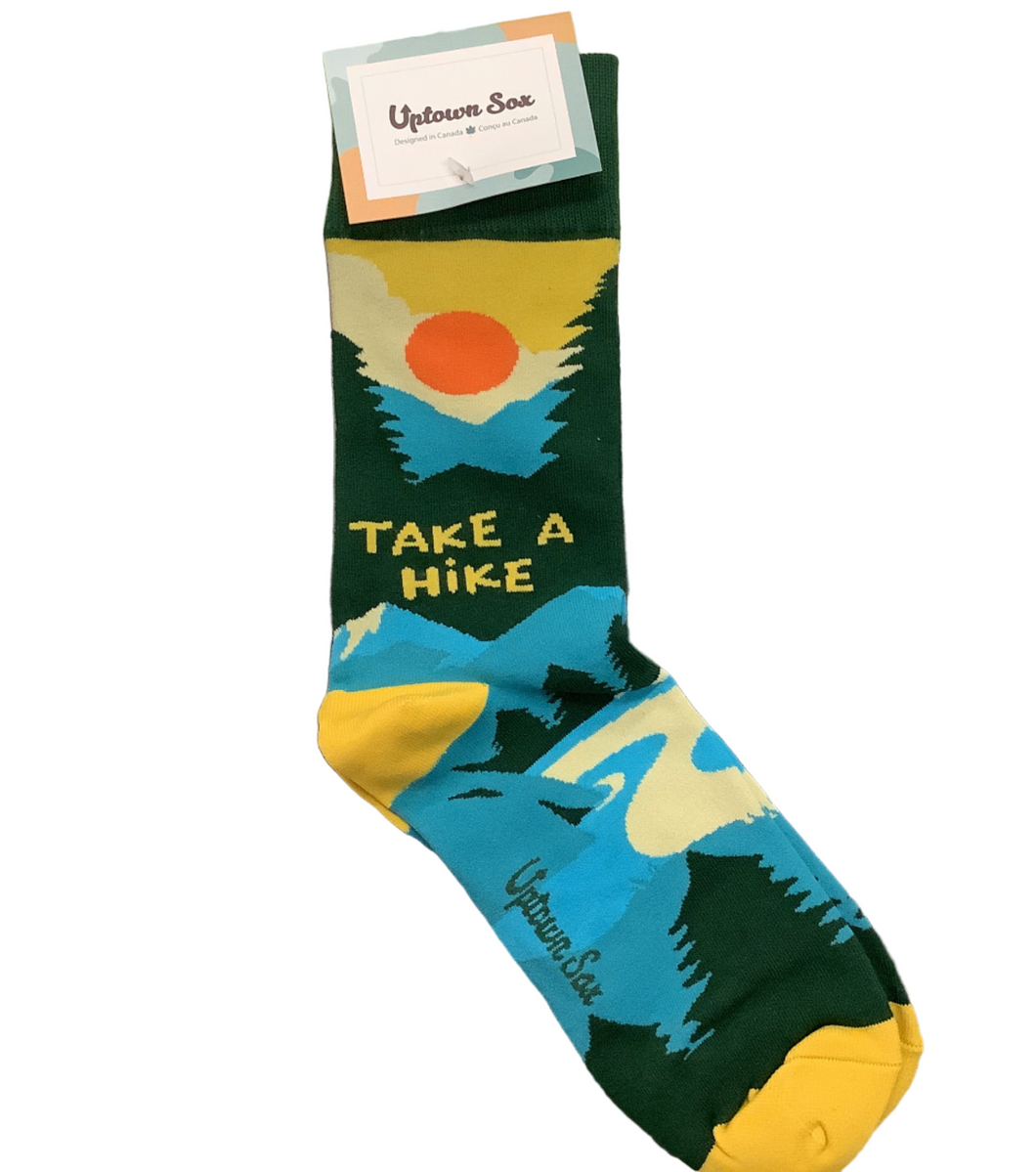 Mens Socks, Take a Hike