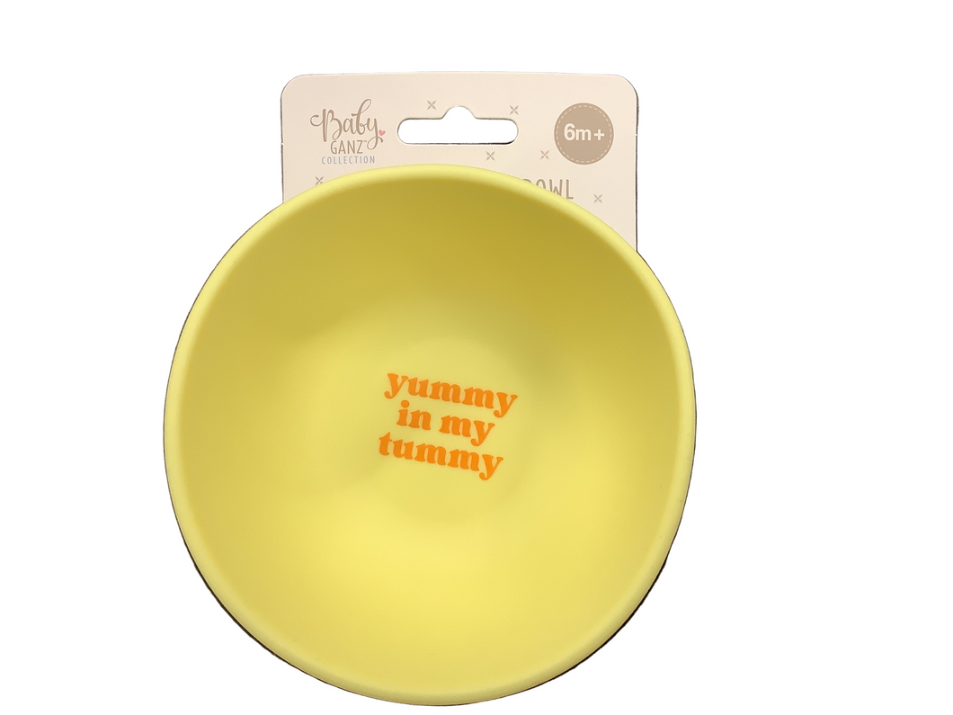 Silicone Suction Bowl, Yummy in my Tummy