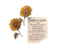 Load image into Gallery viewer, Charm, Sunflower Wishes
