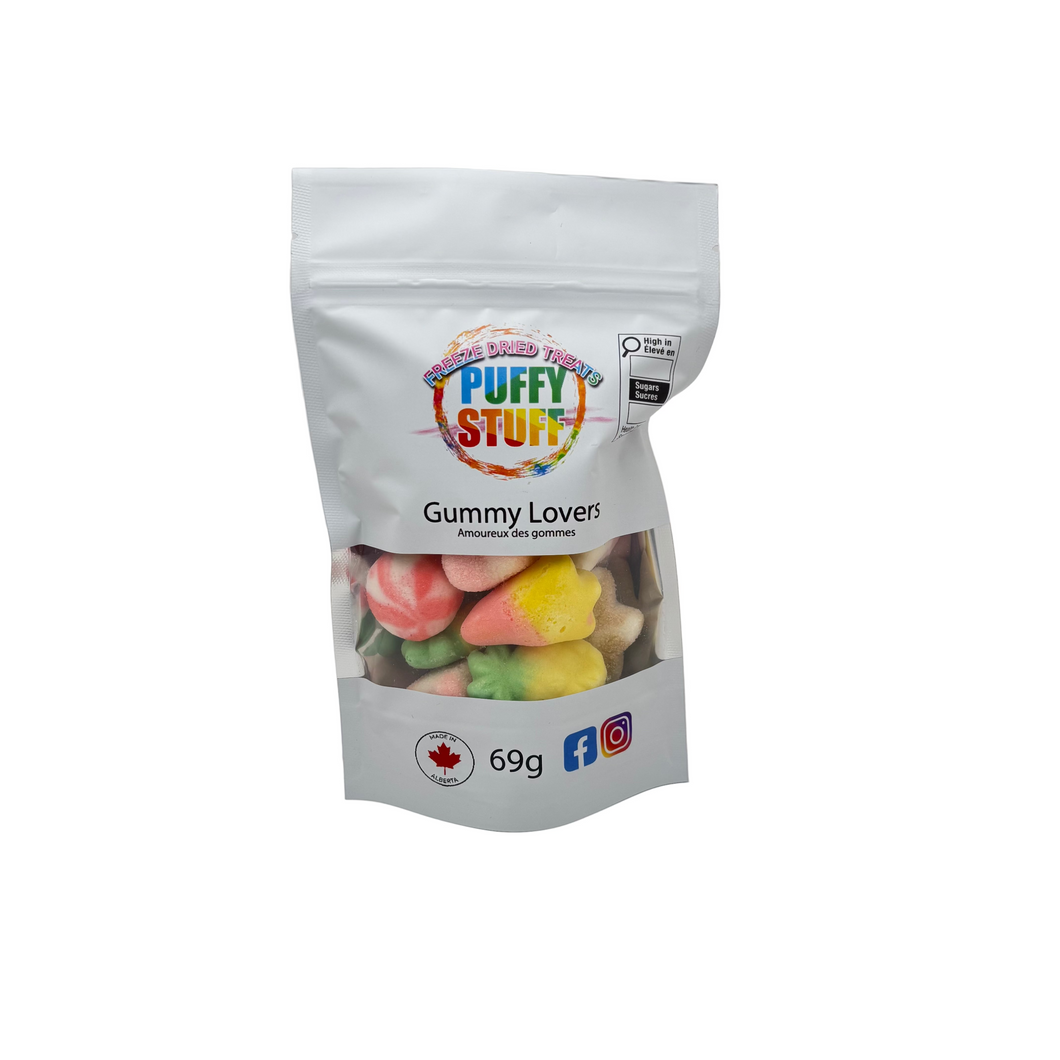 Puffy Stuff, Freeze Dried Treats, Gummy Lovers